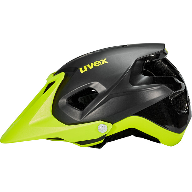 UVEX Quatro Integrale Kask rowerowy, czarny/zielony
