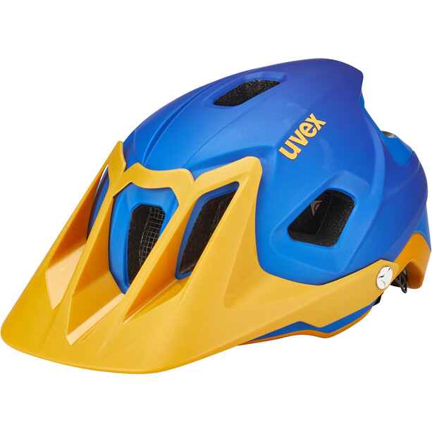 UVEX Quatro Integrale Helm blau/orange