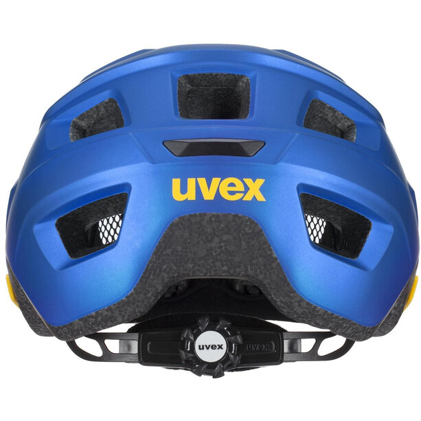 UVEX Access Kask, niebieski/żółty