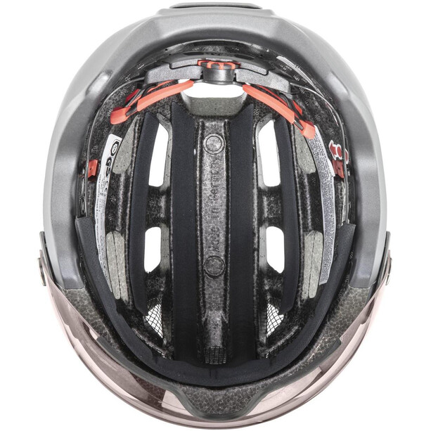 UVEX Finale Visor Vario Helmet strato steel