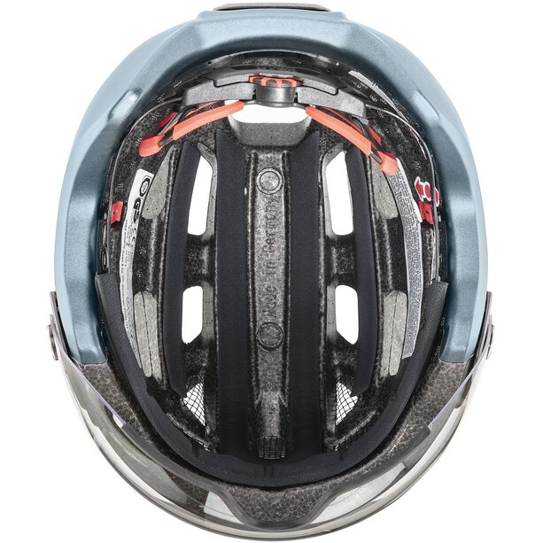 UVEX Finale Visor Helmet silver mat