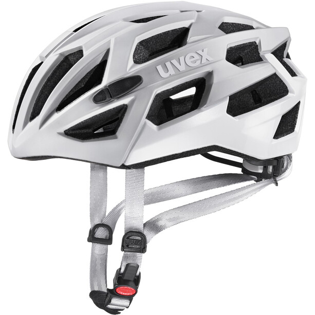 UVEX Race 7 Helmet silver mat white
