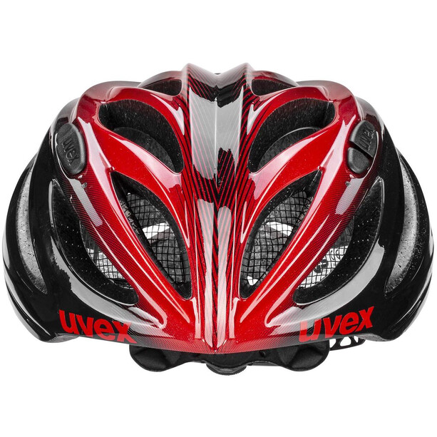 UVEX Boss Race LTD Kask rowerowy, czarny/czerwony