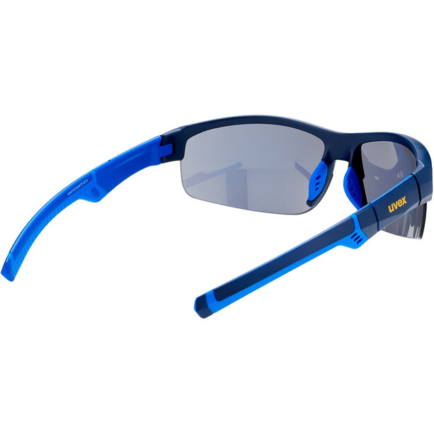 UVEX Sportstyle 226 Glasses blue mat/mirror yellow