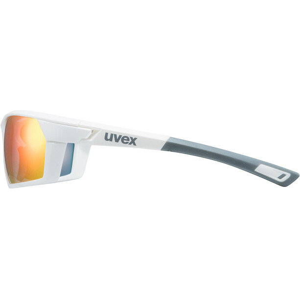 UVEX Sportstyle 225 Bril, wit/rood
