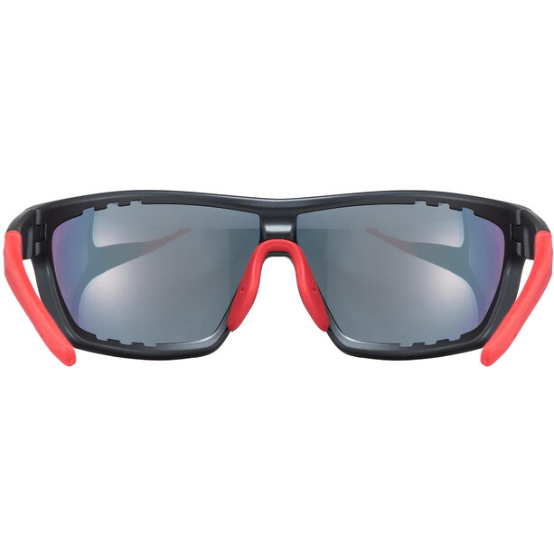 UVEX Sportstyle 706 Gafas, negro/rojo
