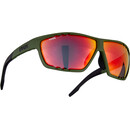 UVEX Sportstyle 706 Lunettes, olive/rouge