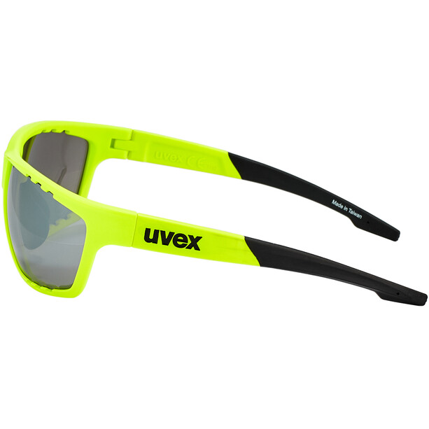 UVEX Sportstyle 706 Glasses neon yellow mat/silver
