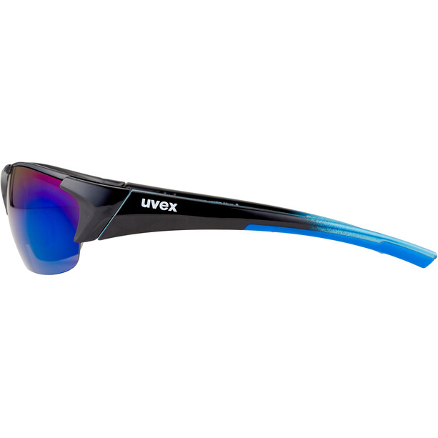 UVEX Blaze III Bril, zwart/blauw