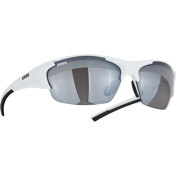 UVEX Blaze III Gafas, blanco/Plateado