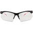 UVEX Sportstyle 802 V Glasses black red white/smoke