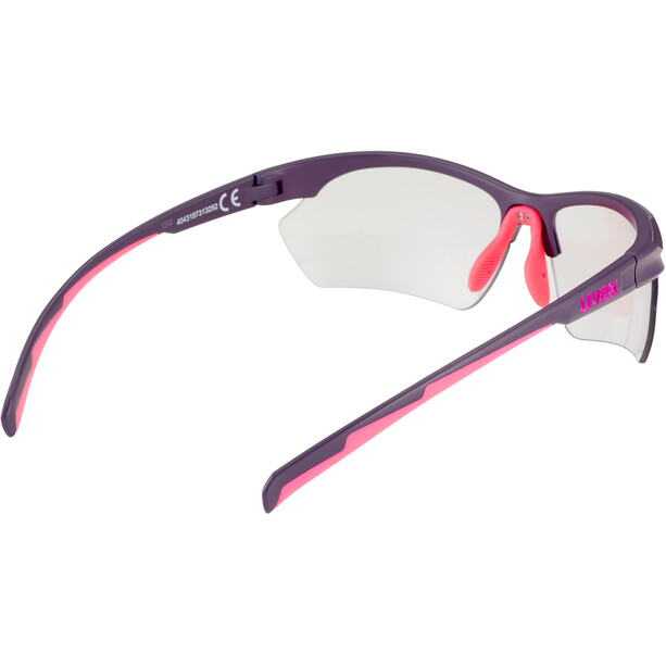 UVEX Sportstyle 802 V Sportbrille Small lila/pink