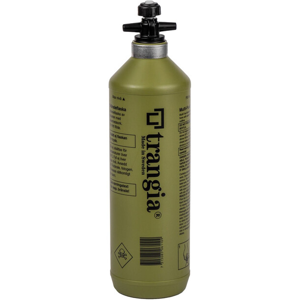 Trangia Sicherheits-Brennstoffflasche 1000ml Olivgrün 