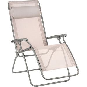 Lafuma Mobilier R Clip Rentoutumistuoli Batyline, vaaleanpunainen/harmaa vaaleanpunainen/harmaa