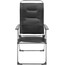 Lafuma Mobilier Alu Cham Chaise de camping Air Comfort, noir