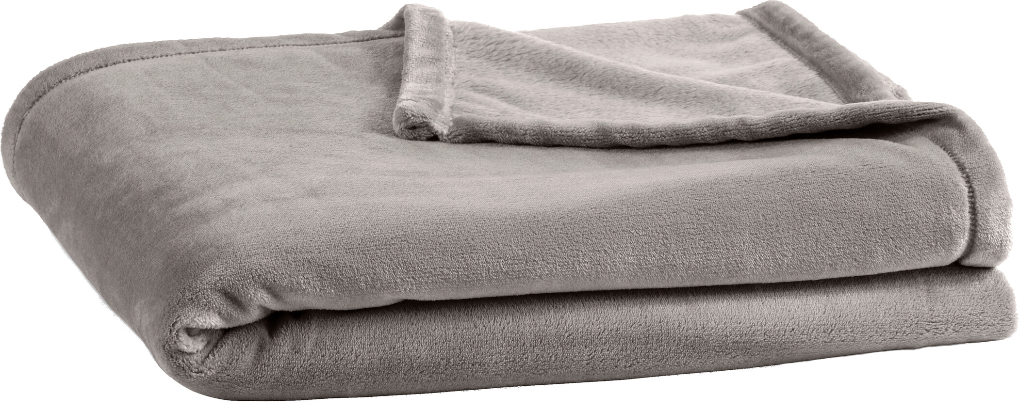 Lafuma Mobilier Flocon Fleece-Decke 130x180cm grau