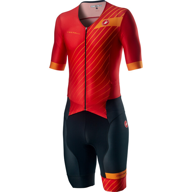Castelli Free Sanremo 2 SS Suit Men red/fiery red