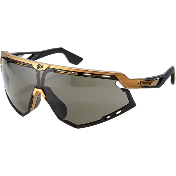 Rudy Project Defender Okulary rowerowe, czarny/brązowy