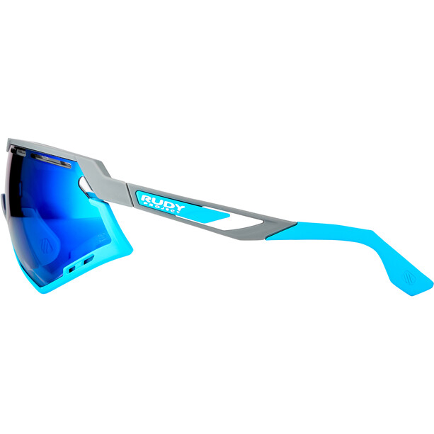 Rudy Project Defender Glasses pyombo matte/azur/multilaser blue