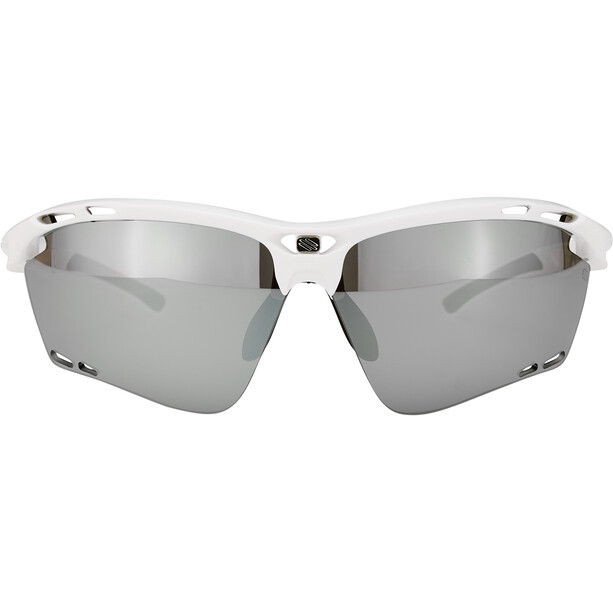 Rudy Project Propulse Okulary, biały/przezroczysty