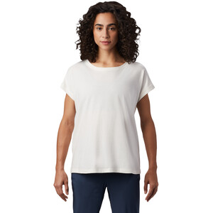 Mountain Hardwear Tomomi Koszulka z krótkim rękawem Kobiety, biały biały