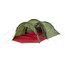 High Peak Goshawk 4 Tent pesto/red