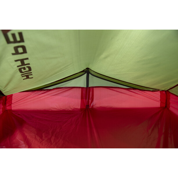 High Peak Siskin 2.0 Tente, vert/rouge