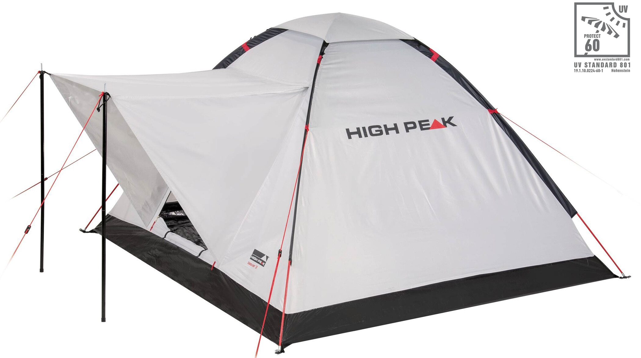 High PeakBeaver 3 Zelt weiß