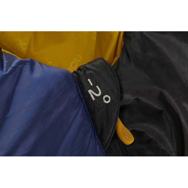 Nordisk Puk -2° Curve Sac de couchage L, bleu/noir