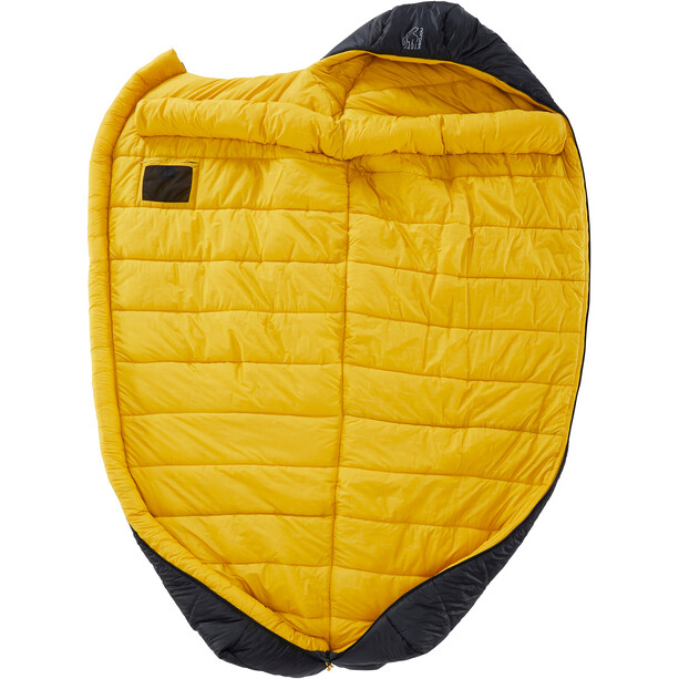 Nordisk Puk -10° Mummy Sleeping Bag M true navy/mustard yellow/black