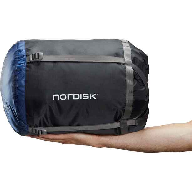 Nordisk Puk -10° Mummy Schlafsack M schwarz/blau