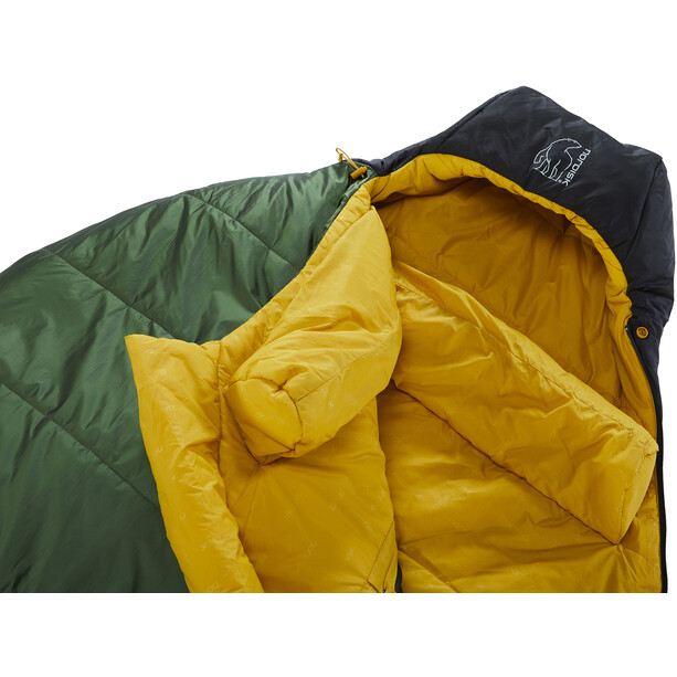 Nordisk Gormsson -2° Curve Sleeping Bag M artichoke green/mustard yellow/black