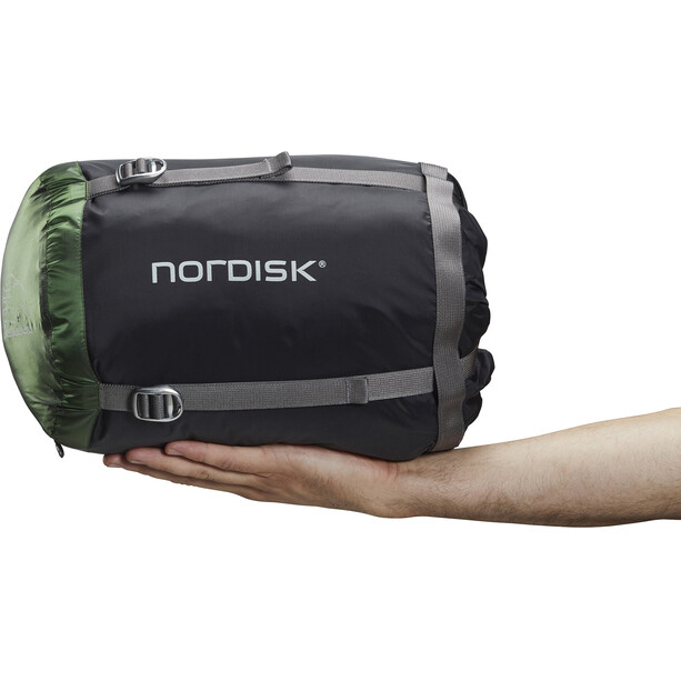 Nordisk Gormsson -2° Curve Śpiwór XL, czarny/zielony