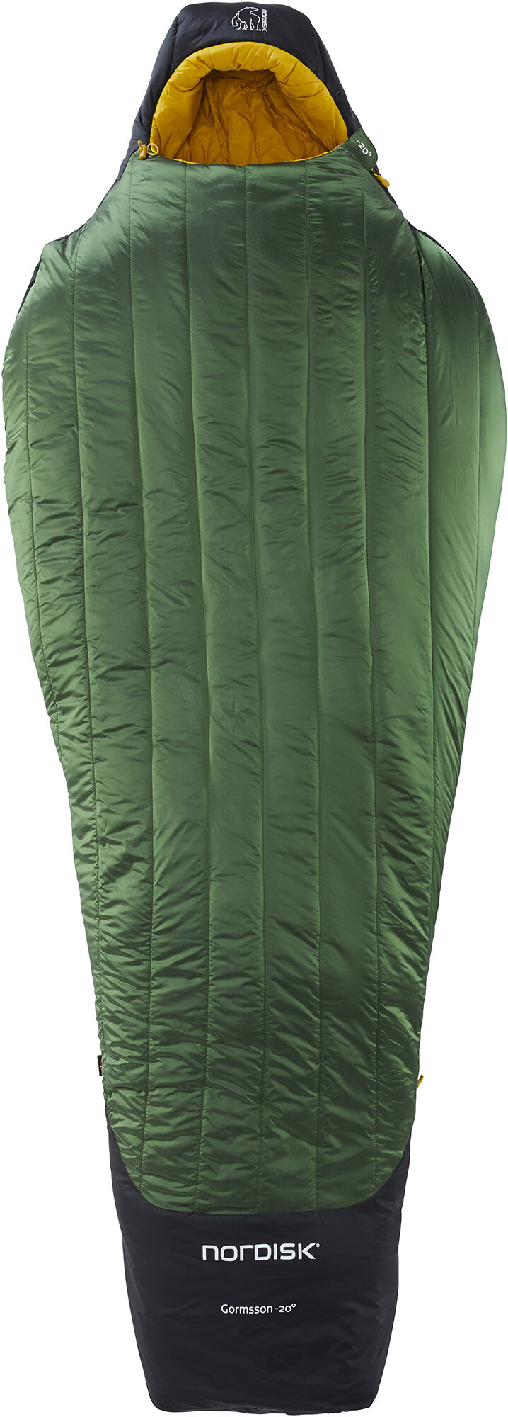 Nordisk Gormsson -20° Mummy Schlafsack XL schwarz/grün