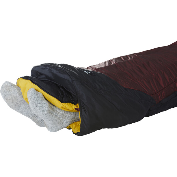 Nordisk Oscar -20° Mummy Makuupussi XL, musta/punainen