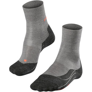 Falke RU4 Wool Socken Damen grau/schwarz