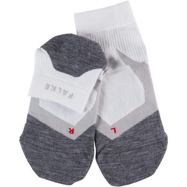 Falke RU 4 Cool Kurze Socken Herren weiß/grau