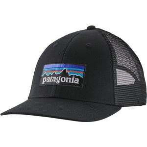 Patagonia P-6 Logo LoPro Trucker Cap, zwart zwart