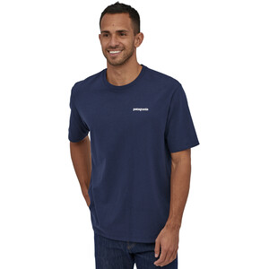 Patagonia P-6 Logo Responsibili-Tee maglietta Uomo, blu blu