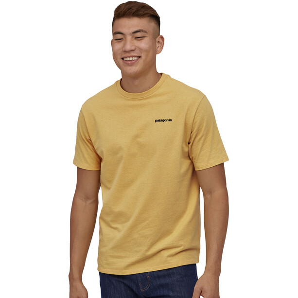 Patagonia P-6 Logo Camiseta de responsabilidad Hombre, amarillo
