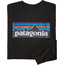 Patagonia P-6 Logo T-shirt Responsibili à manches longues Homme, noir