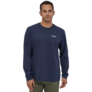 Patagonia P-6 Logo T-shirt Responsibili à manches longues Homme, bleu bleu