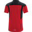 GOREWEAR C3 Koszulka rowerowa z zamkiem błyskawicznym Mężczyźni, czerwony/czarny
