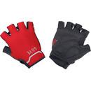 GOREWEAR C5 Kurzfinger Handschuhe schwarz/rot