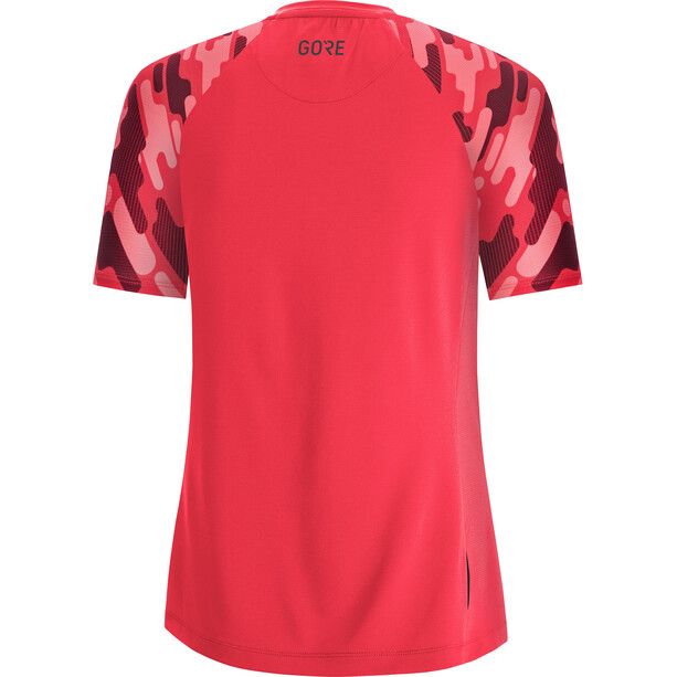 GOREWEAR C5 Trail Koszulka rowerowa z krótkim rękawem Kobiety, różowy/czerwony