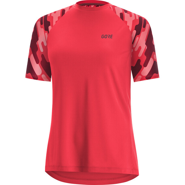 GOREWEAR C5 Trail Maillot Manches courtes Femme, rose/rouge