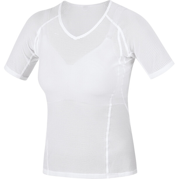GOREWEAR M Base Layer Maglietta Donna, bianco