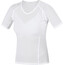 GOREWEAR M Base Layer Camiseta Mujer, blanco
