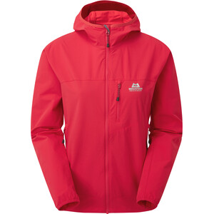 Mountain Equipment Echo Capuchon Jas Dames, rood rood