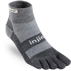 Injinji Outdoor Midweight Mini-Crew Wool Socks grå grå